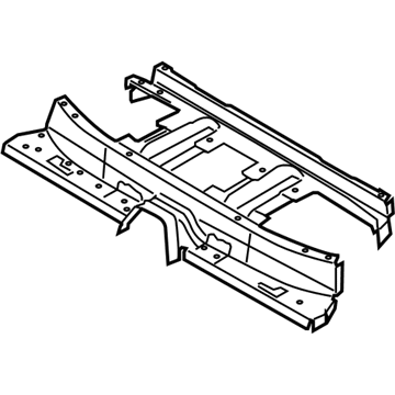 Ford DA8Z-7410716-A Member - Fuel Tank Mounting