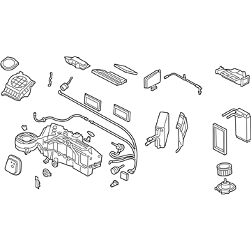 2005 Ford Expedition Evaporator - 6L1Z-19B555-DA