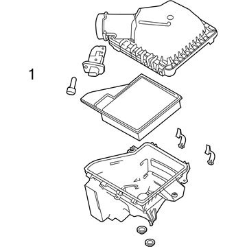 Ford BR3Z-9600-C Cleaner Assembly - Air