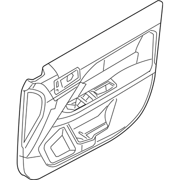 Ford 8N7Z-5423943-BC Panel Assembly - Door Trim