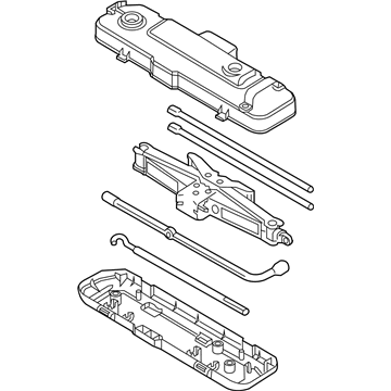 Ford EL3Z-17080-A Jack Assembly - Lifting