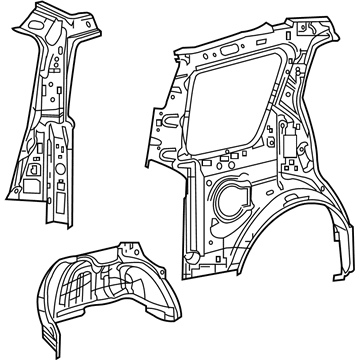 Ford 5F9Z-7427791-AA Panel