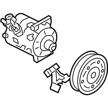 2021 Ford Bronco A/C Compressor - MB3Z-19703-F