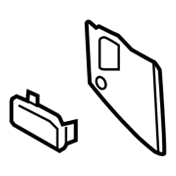 Ford NL7Z-7804608-AC PANEL - INSTRUMENT