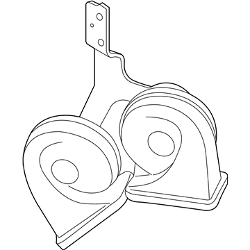 Ford CK4Z-13801-C HORN ASY