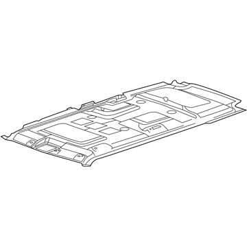 Ford DA8Z-7451916-NA Headlining - Roof