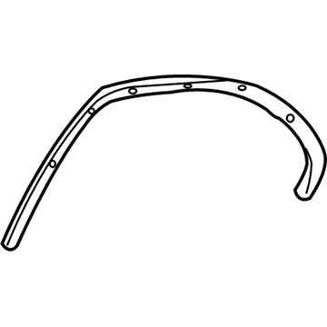 Ford XW4Z-5425561-AAC Moulding - Rear Window