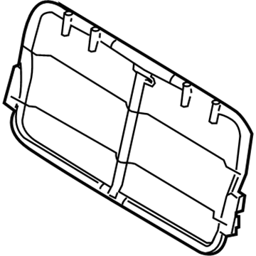 Ford 5F9Z-74613A38-CA Frame - Rear Seat Back Retaining