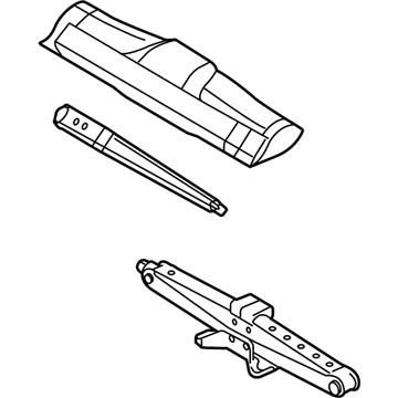 Ford 7T4Z-17085-A Jack Assembly - Lifting