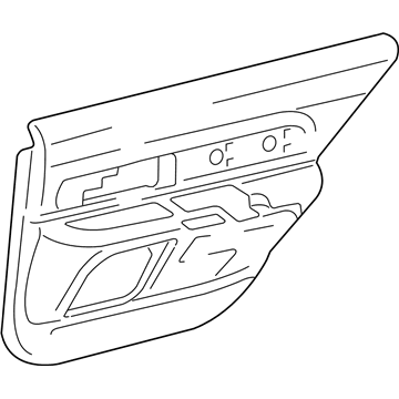 Ford 6G1Z-5427407-AC Panel Assembly - Door Trim