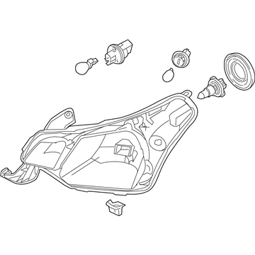 Ford 8S4Z-13008-C Headlamp Assembly