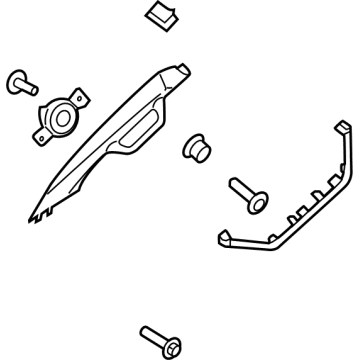 Ford ML3Z-1503598-BA MOULDING - WINDSHIELD