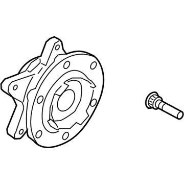 2021 Ford Bronco Wheel Hub - MB3Z-1104-A