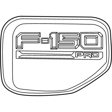 Ford NL3Z-16720-DE NAME PLATE