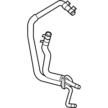 2010 Ford F-550 Super Duty Automatic Transmission Oil Cooler Line - BC3Z-7R081-D