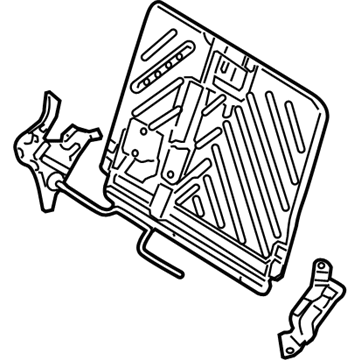 Ford BE5Z-54613A38-C Frame - Rear Seat Back Retaining