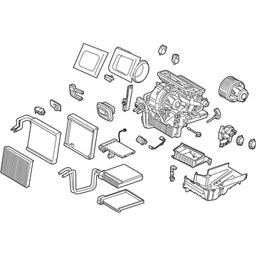 2016 Lincoln MKC Evaporator - FV6Z-19B555-F