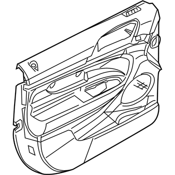 Ford DE9Z-7423942-AA Panel Assembly - Door Trim