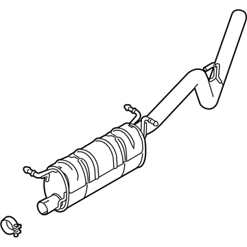 2021 Ford F-250 Super Duty Muffler - HC3Z-5230-G