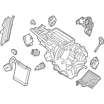 Ford EcoSport Heater Core - GN1Z-19B555-DL