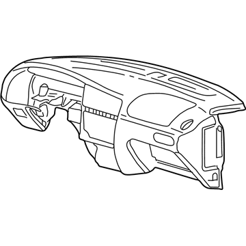 Ford 4F1Z-5404320-BAB Panel - Instrument