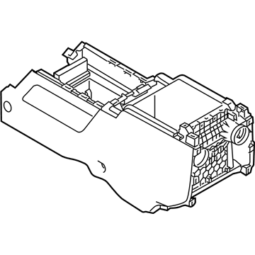 2016 Ford F-350 Super Duty Center Console Base - BC3Z-28045A36-AA