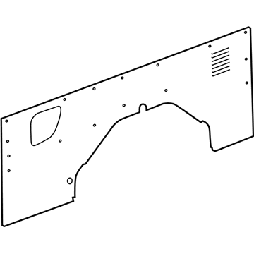 Ford LK4Z-6131012-DB TRIM - LOAD COMPARTMENT