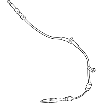 Ford F2GZ-7E395-AB CABLE ASY - SELECTOR LEVER CON