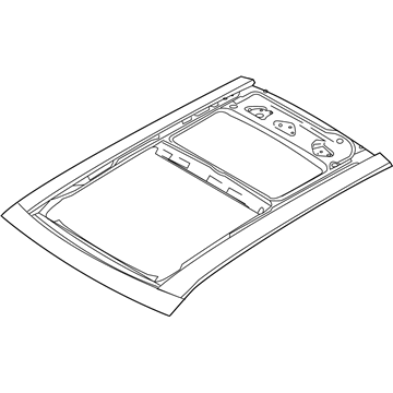 Ford AE9Z-7450056-B Frame - Sliding Roof Panel Opening