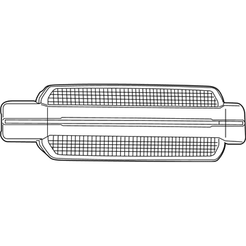 Ford JL3Z-8200-HB GRILLE - RADIATOR