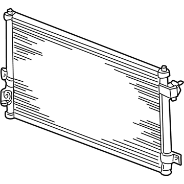 Ford 6W4Z-19712-A Condenser Assembly