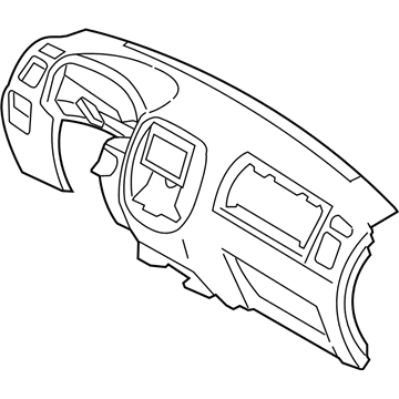 Ford 5L8Z-7804320-EAB Panel - Instrument