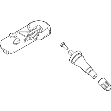 2020 Ford Transit TPMS Sensor - JX7Z-1A189-D