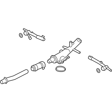 2022 Ford Edge Cooling Hose - FT4Z-8592-D