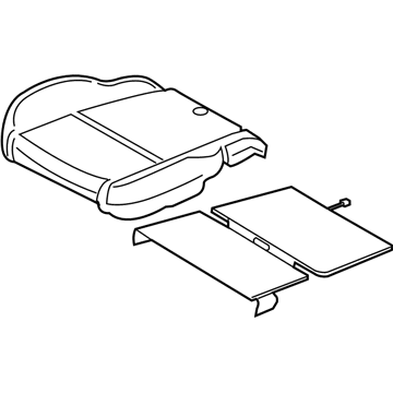 Ford HK4Z-9963222-F PAD - SEAT CUSHION