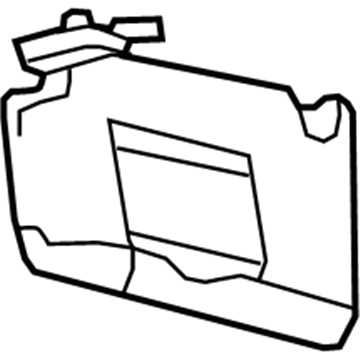 Ford CL3Z-1504105-FC Sun Visor Assembly