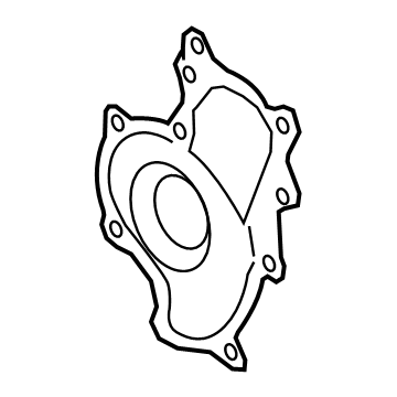 2020 Ford Police Interceptor Utility Water Pump Gasket - L1MZ-8507-A