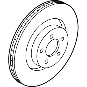 Ford KR3Z-1125-H ROTOR ASY - BRAKE