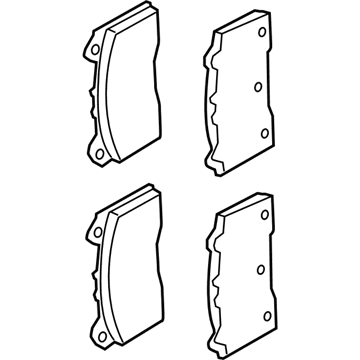 Ford G1FZ-2001-A Kit - Brake Lining