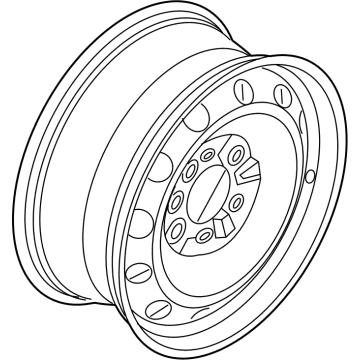 2023 Ford F-150 Lightning Spare Wheel - NL3Z-1007-E