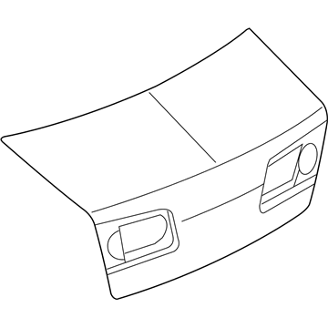 Ford 7H6Z-5440110-A Door Assembly - Luggage Compartment