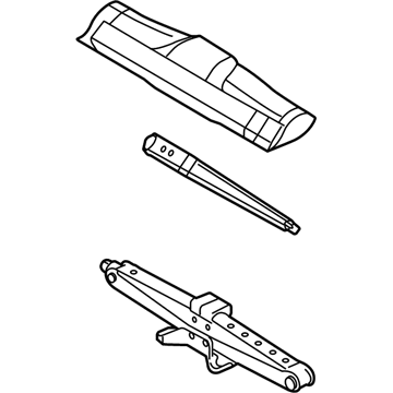 Ford CT4Z-17080-B Jack Assembly - Lifting