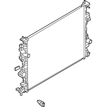 Ford Maverick Radiator - MX6Z-8005-B