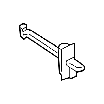 Lincoln Corsair Door Hinge - JX7Z-5822811-A