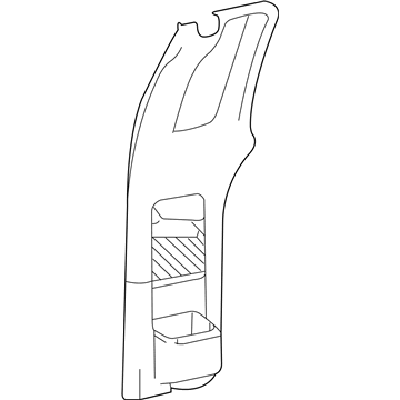 Ford 4L3Z-1527407-AAB Panel Assembly - Door Trim