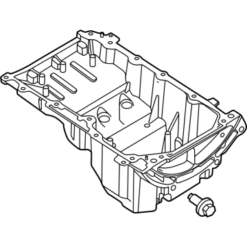 2024 Ford Mustang Oil Pan - PR3Z-6675-A