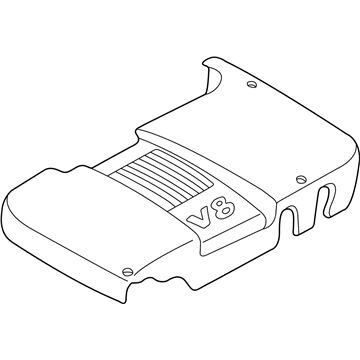 2002 Ford Thunderbird Engine Cover - 2W6Z-6A949-AA