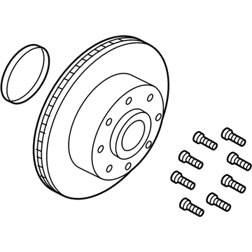 Ford PC3Z-1102-B HUB ASY - WHEEL