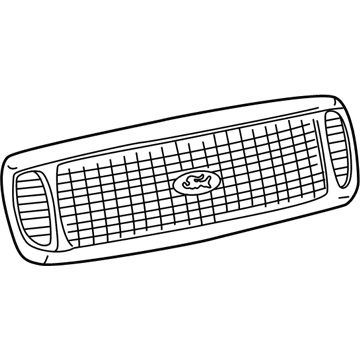 Ford 6C3Z-8200-BA Grille Assembly - Radiator