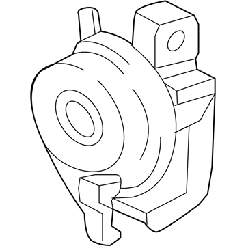 Ford GJ5Z-13832-AA Horn Assembly - Low Pitch